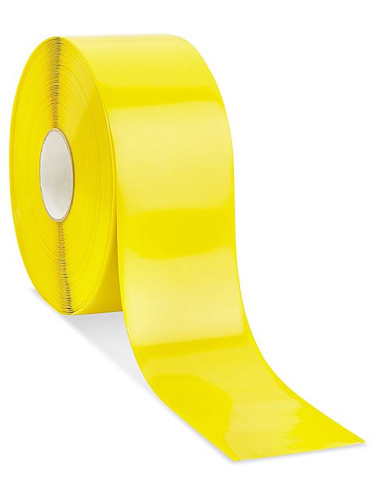 Rubber tape Yellow - acrylic